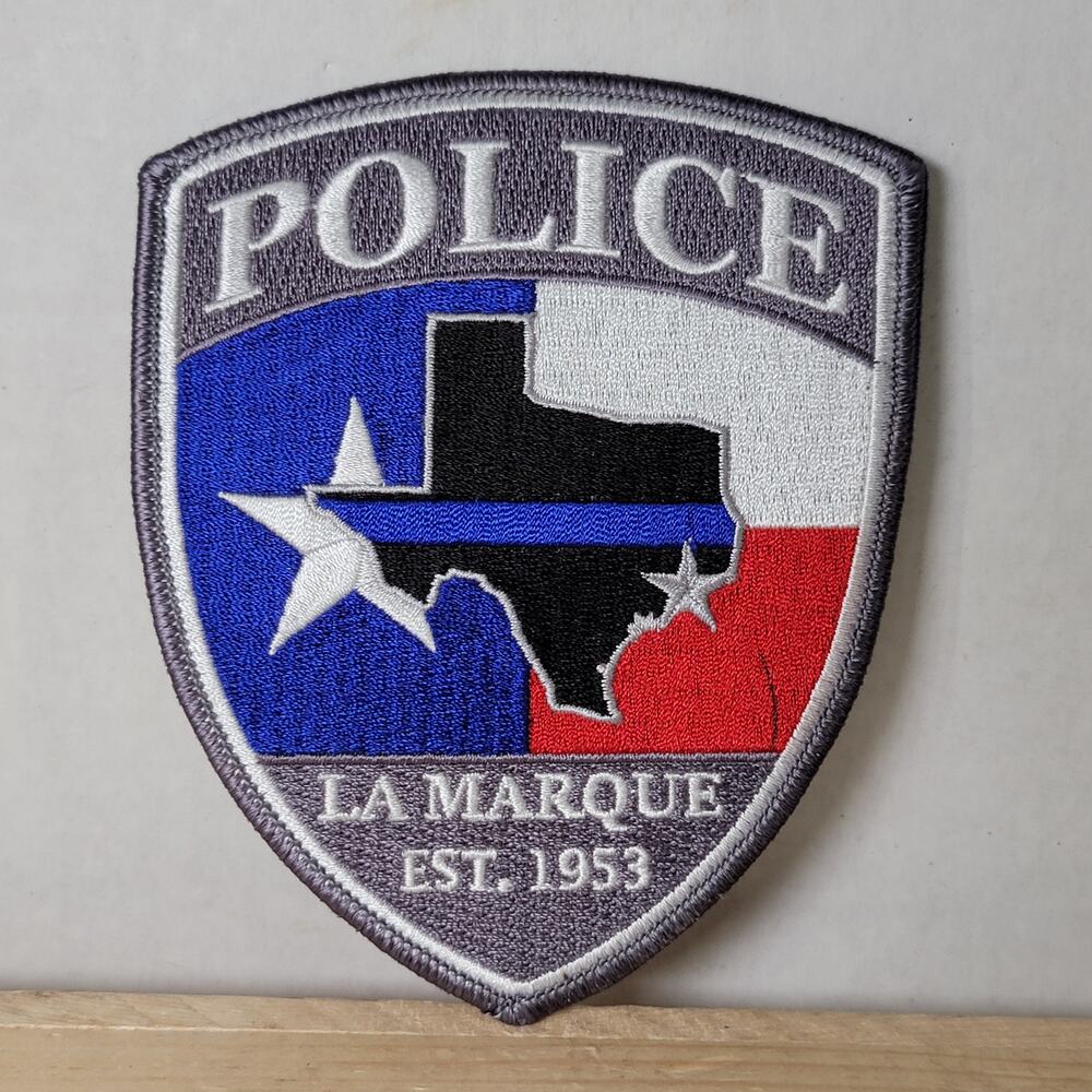 La Marque Texas P0l!ce Shoulder Iron On Patch - NWT